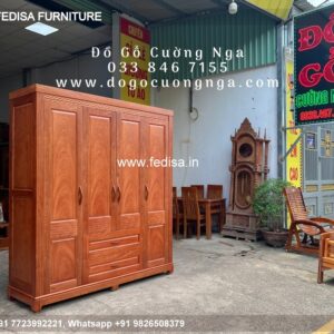 Wooden Wardrobe Design wooden Almirah Design Model No - 7712