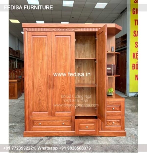 Wooden Wardrobe Design wooden Almirah Design Model No - 7917