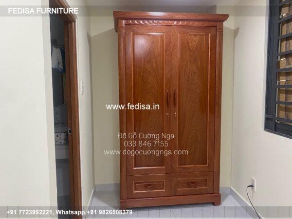 Wooden Wardrobe Design wooden Almirah Design Model No - 7922