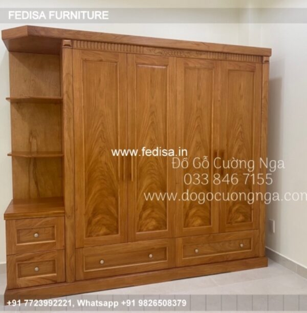 Wooden Wardrobe Design wooden Almirah Design Model No - 7923