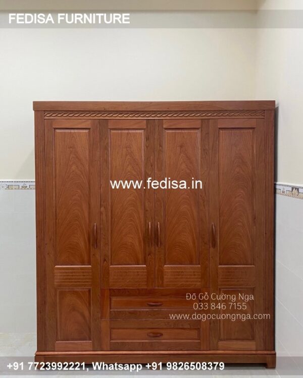 Wooden Wardrobe Design wooden Almirah Design Model No - 7926
