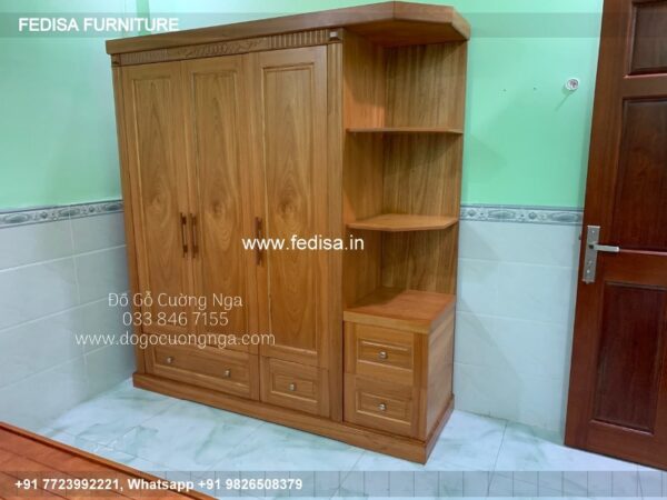 Wooden Wardrobe Design wooden Almirah Design Model No - 7934