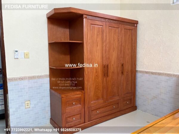 Wooden Wardrobe Design wooden Almirah Design Model No - 7948