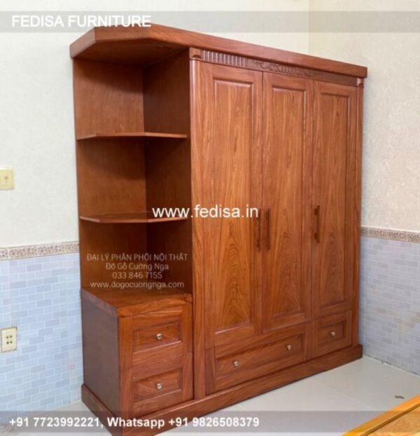 Wooden Wardrobe Design wooden Almirah Design Model No - 7949