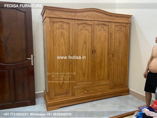 Wooden Wardrobe Design wooden Almirah Design Model No - 7955