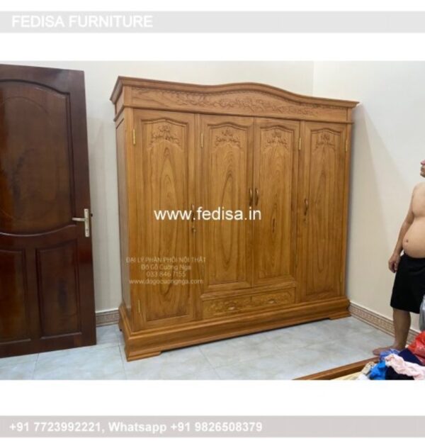 Wooden Wardrobe Design wooden Almirah Design Model No - 7956