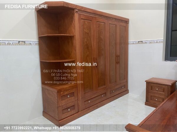 Wooden Wardrobe Design wooden Almirah Design Model No - 7964