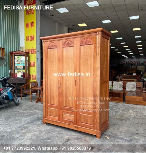 Wooden Wardrobe Design wooden Almirah Design Model No - 7972