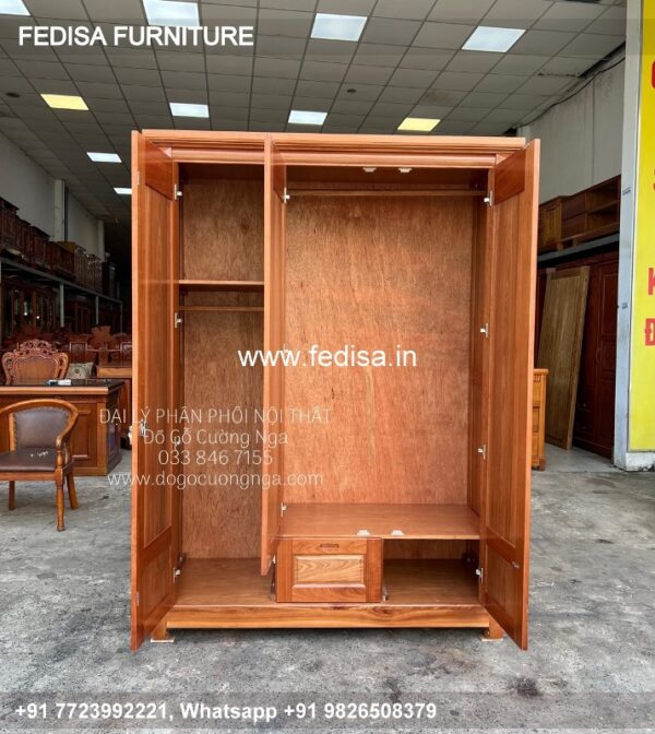 Wooden Wardrobe Design wooden Almirah Design Model No - 7974
