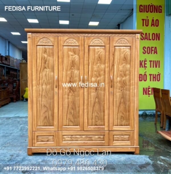 Wooden Wardrobe Design wooden Almirah Design Model No - 7984