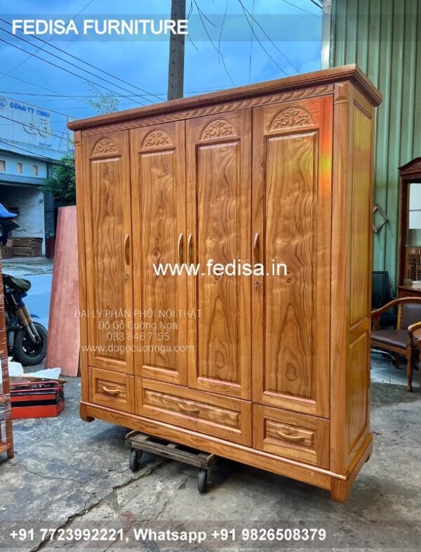 Wooden Wardrobe Design wooden Almirah Design Model No - 7989