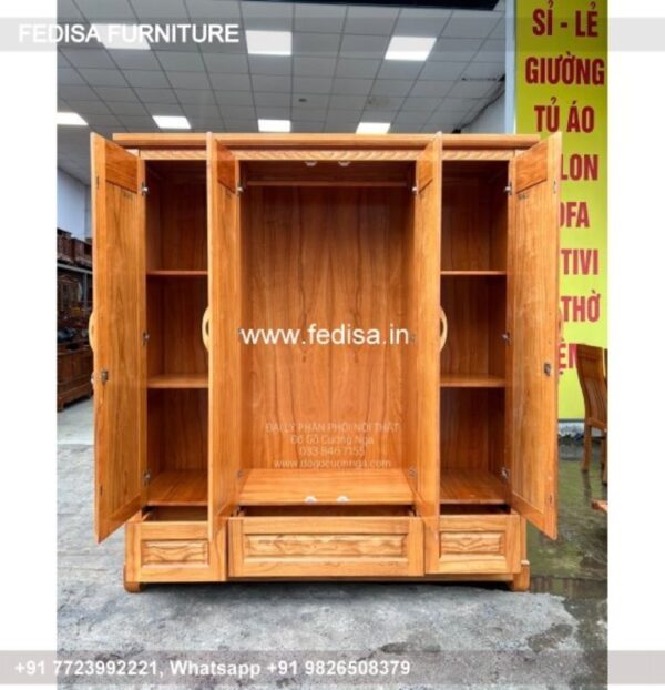 Wooden Wardrobe Design wooden Almirah Design Model No - 7993
