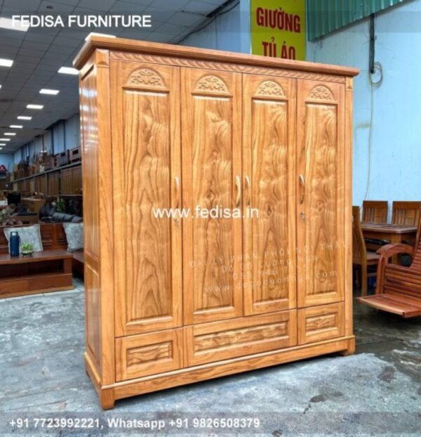 Wooden Wardrobe Design wooden Almirah Design Model No - 7995