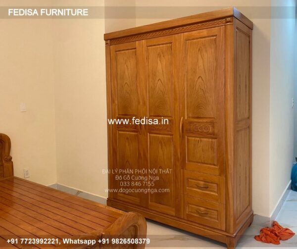 Wooden Wardrobe Design wooden Almirah Design Model No - 8009