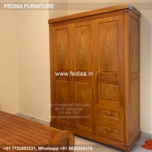 Wooden Wardrobe Design wooden Almirah Design Model No - 8010