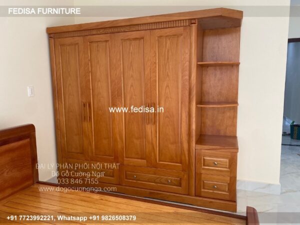 Wooden Wardrobe Design wooden Almirah Design Model No - 8011