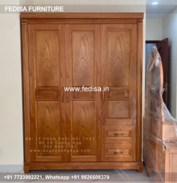 Wooden Wardrobe Design wooden Almirah Design Model No - 8013