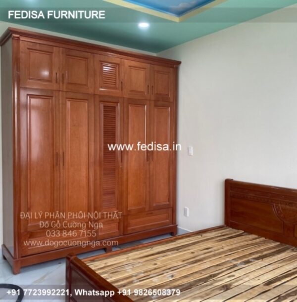 Wooden Wardrobe Design wooden Almirah Design Model No - 8014