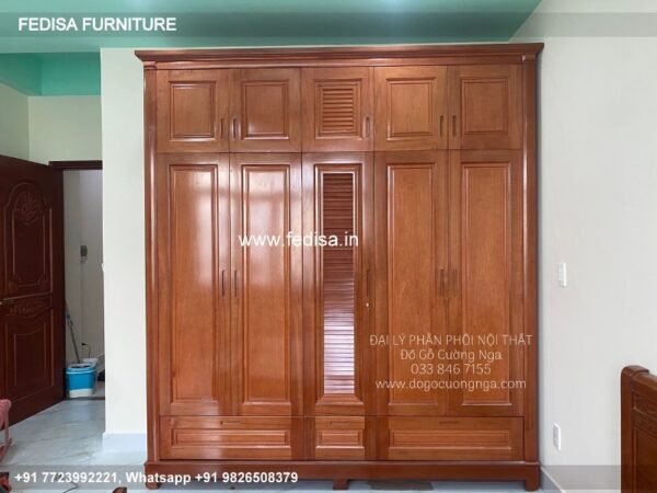 Wooden Wardrobe Design wooden Almirah Design Model No - 8016