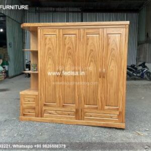 Wooden Wardrobe Design wooden Almirah Design Model No - 8018