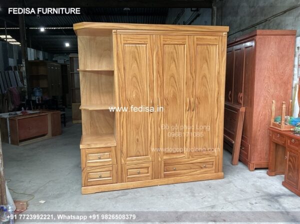 Wooden Wardrobe Design wooden Almirah Design Model No - 8020