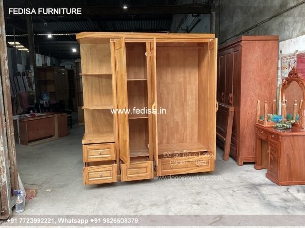 Wooden Wardrobe Design wooden Almirah Design Model No - 8021