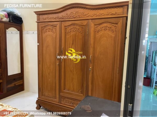 Wooden Wardrobe Design wooden Almirah Design Model No - 8024