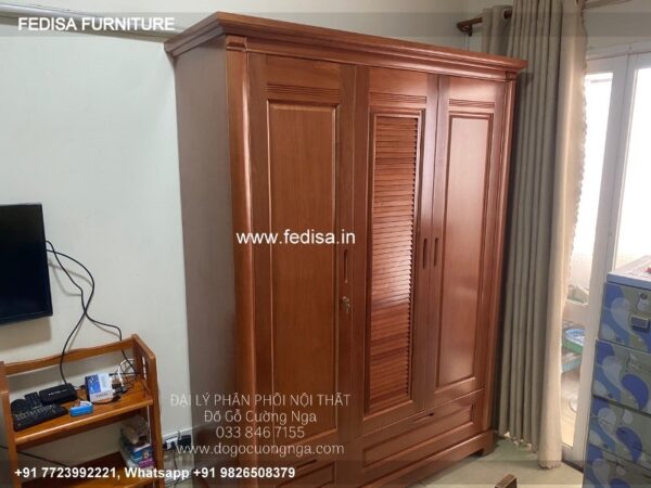 Wooden Wardrobe Design wooden Almirah Design Model No - 8037