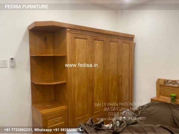 Wooden Wardrobe Design wooden Almirah Design Model No - 8040