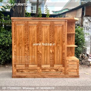 Wooden Wardrobe Design wooden Almirah Design Model No - 8052