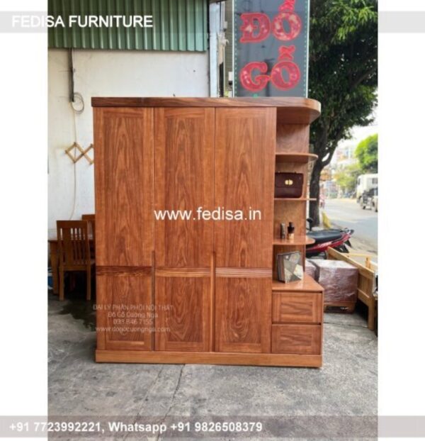 Wooden Wardrobe Design wooden Almirah Design Model No - 8075