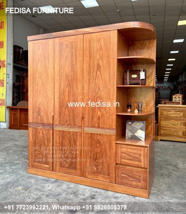 Wooden Wardrobe Design wooden Almirah Design Model No - 8080