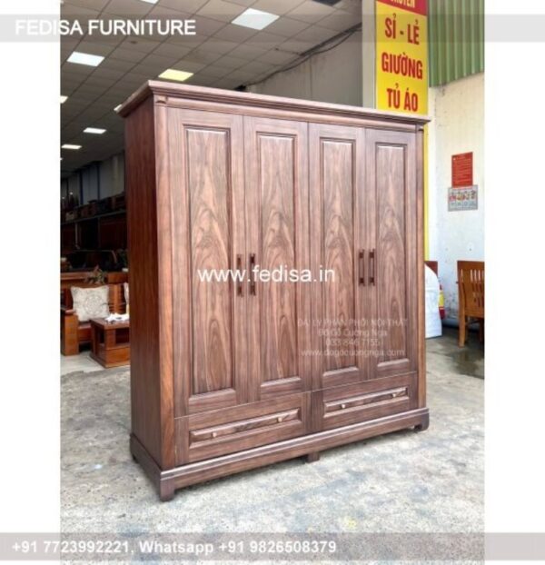 Wooden Wardrobe Design wooden Almirah Design Model No - 8086