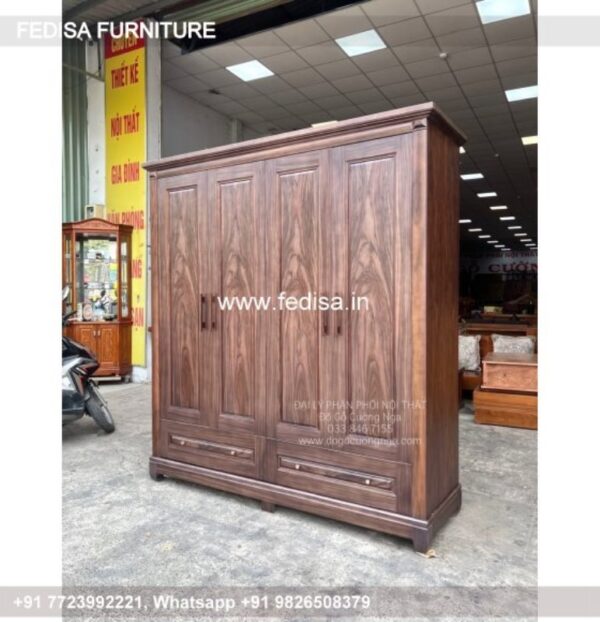 Wooden Wardrobe Design wooden Almirah Design Model No - 8087