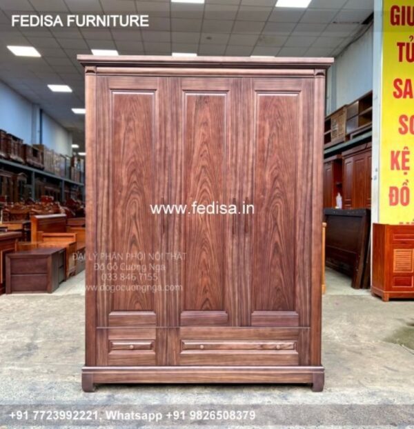 Wooden Wardrobe Design wooden Almirah Design Model No - 8093