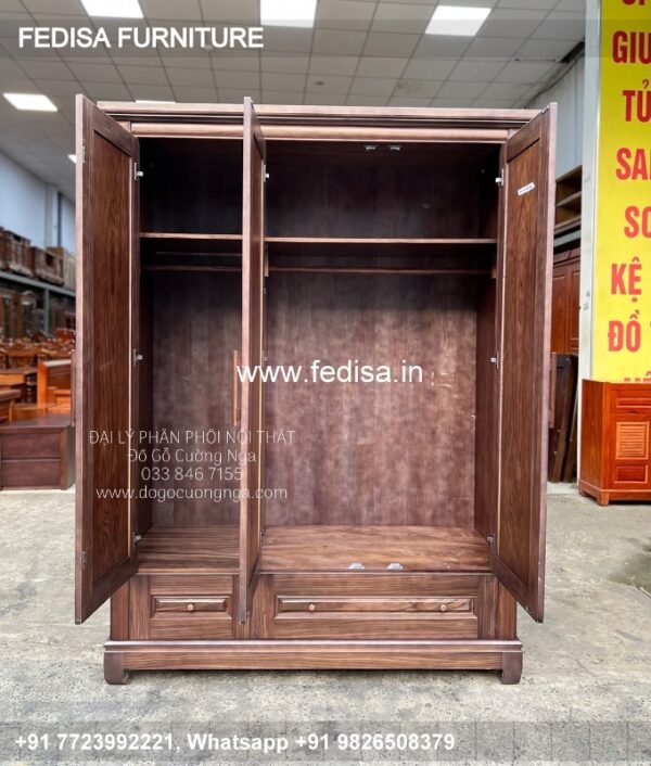 Wooden Wardrobe Design wooden Almirah Design Model No - 8095