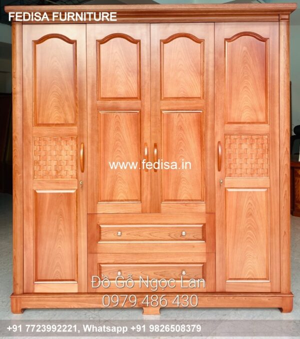 Wooden Wardrobe Design wooden Almirah Design Model No - 8097