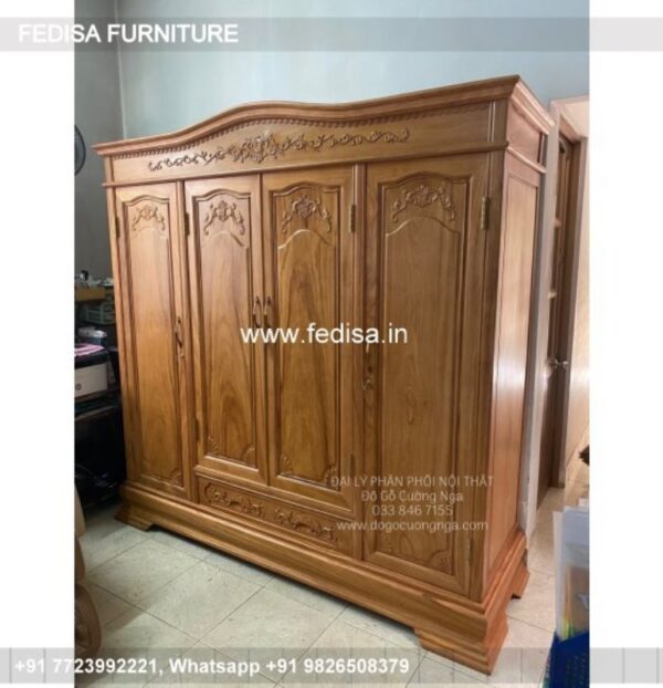 Wooden Wardrobe Design wooden Almirah Design Model No - 8099