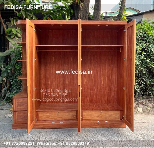 Wooden Wardrobe Design wooden Almirah Design Model No - 8102