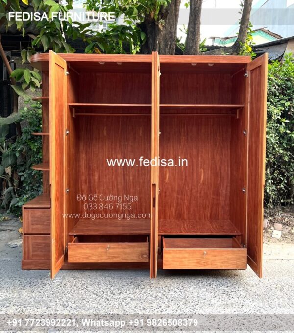 Wooden Wardrobe Design wooden Almirah Design Model No - 8104
