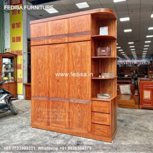 Wooden Wardrobe Design wooden Almirah Design Model No - 8108
