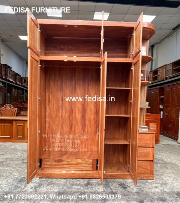 Wooden Wardrobe Design wooden Almirah Design Model No - 8109