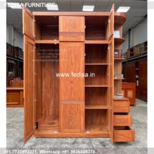Wooden Wardrobe Design wooden Almirah Design Model No - 8111