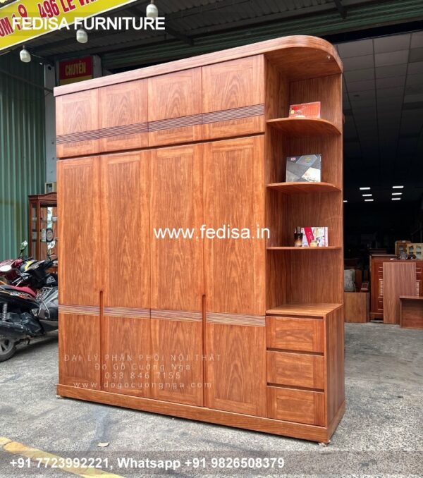 Wooden Wardrobe Design wooden Almirah Design Model No - 8118