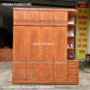 Wooden Wardrobe Design wooden Almirah Design Model No - 8119