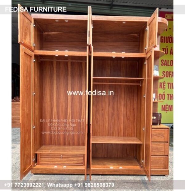 Wooden Wardrobe Design wooden Almirah Design Model No - 8122
