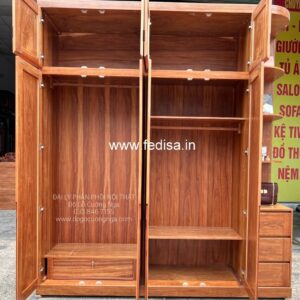 Wooden Wardrobe Design wooden Almirah Design Model No - 8123
