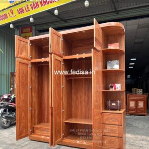 Wooden Wardrobe Design wooden Almirah Design Model No - 8124