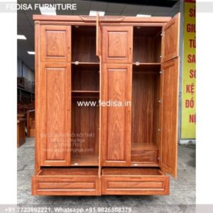 Wooden Wardrobe Design wooden Almirah Design Model No - 8132