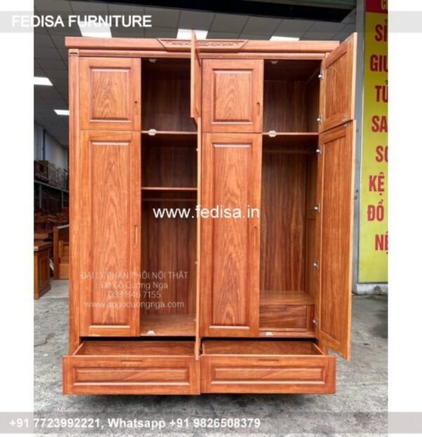 Wooden Wardrobe Design wooden Almirah Design Model No - 8132